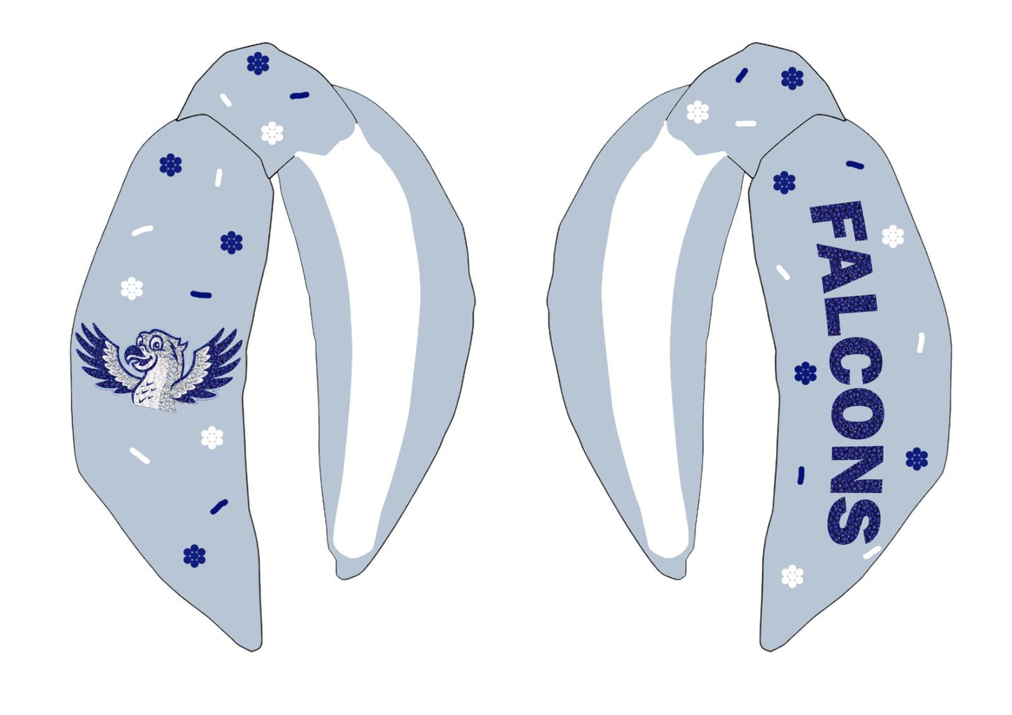 Bluff Ridge Falcons Headband