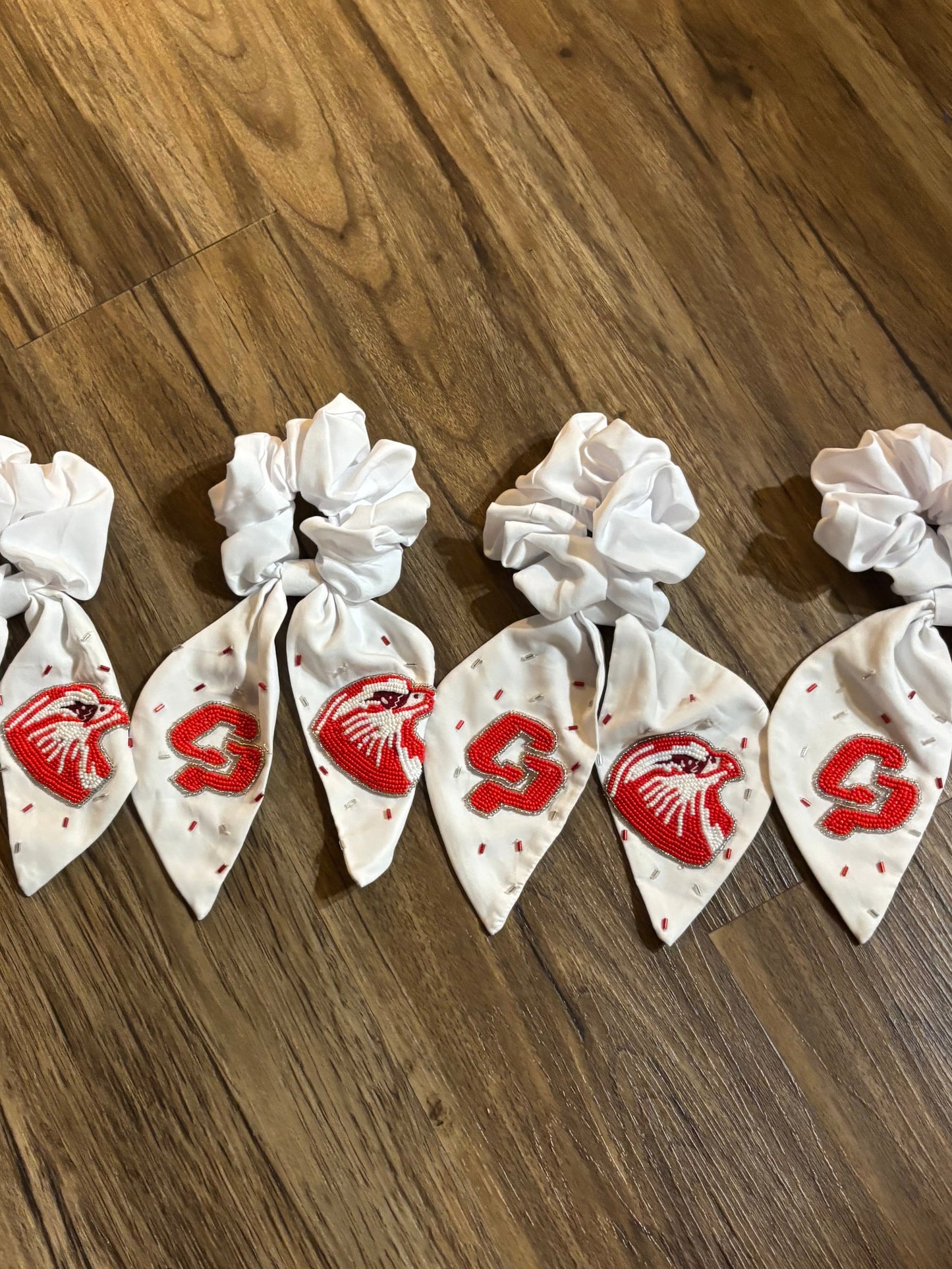Central Private RedHawks Scrunchie