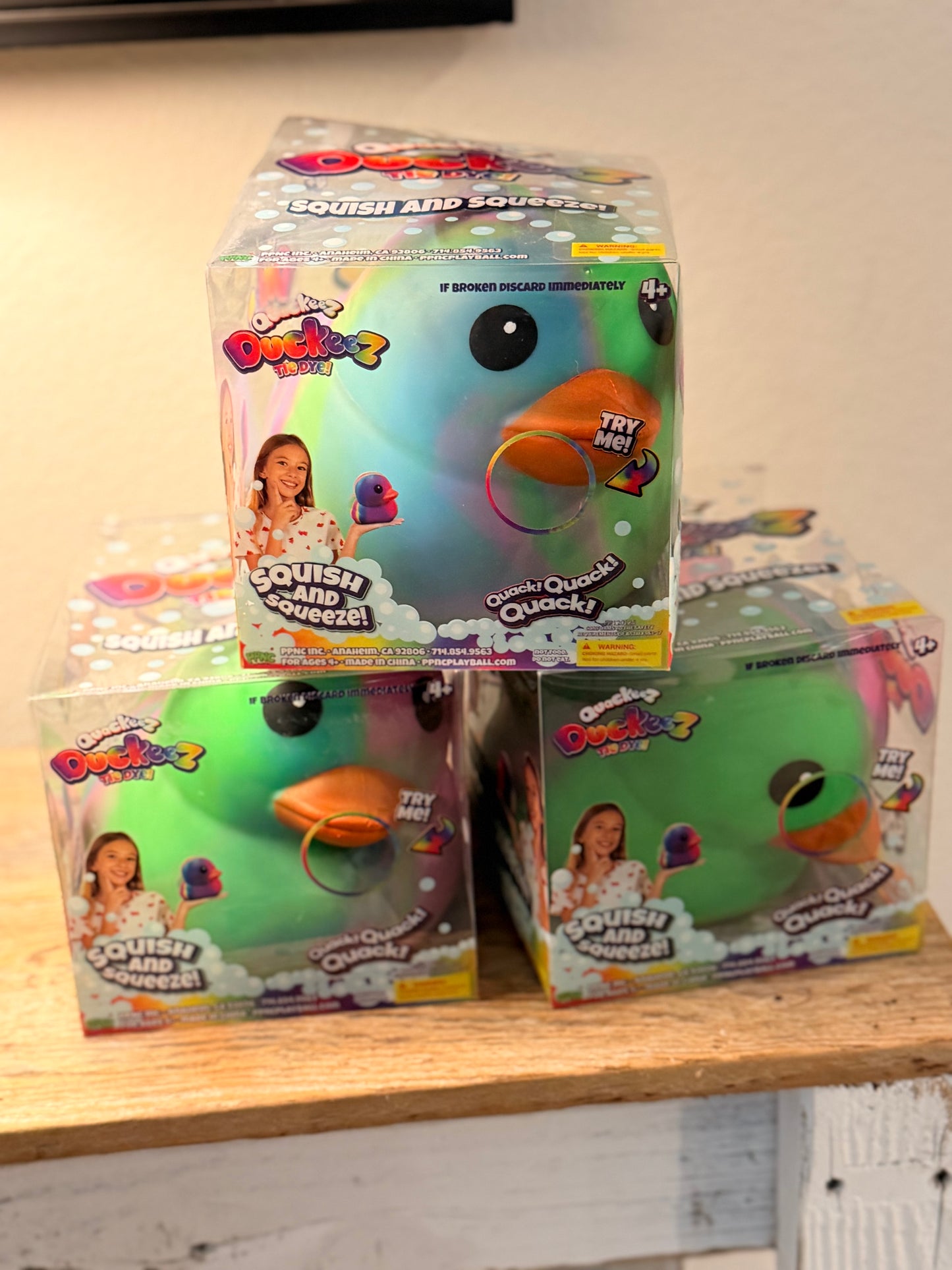 Tie Dye Squishy Duck