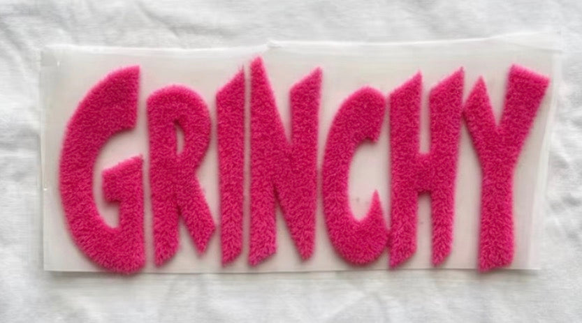 PINK Grinchy PATCH