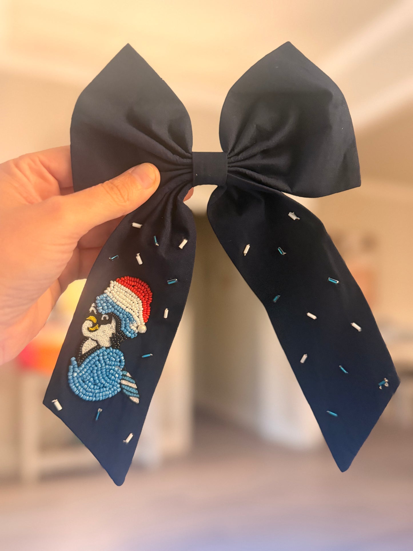 Bluejay Santa Bow