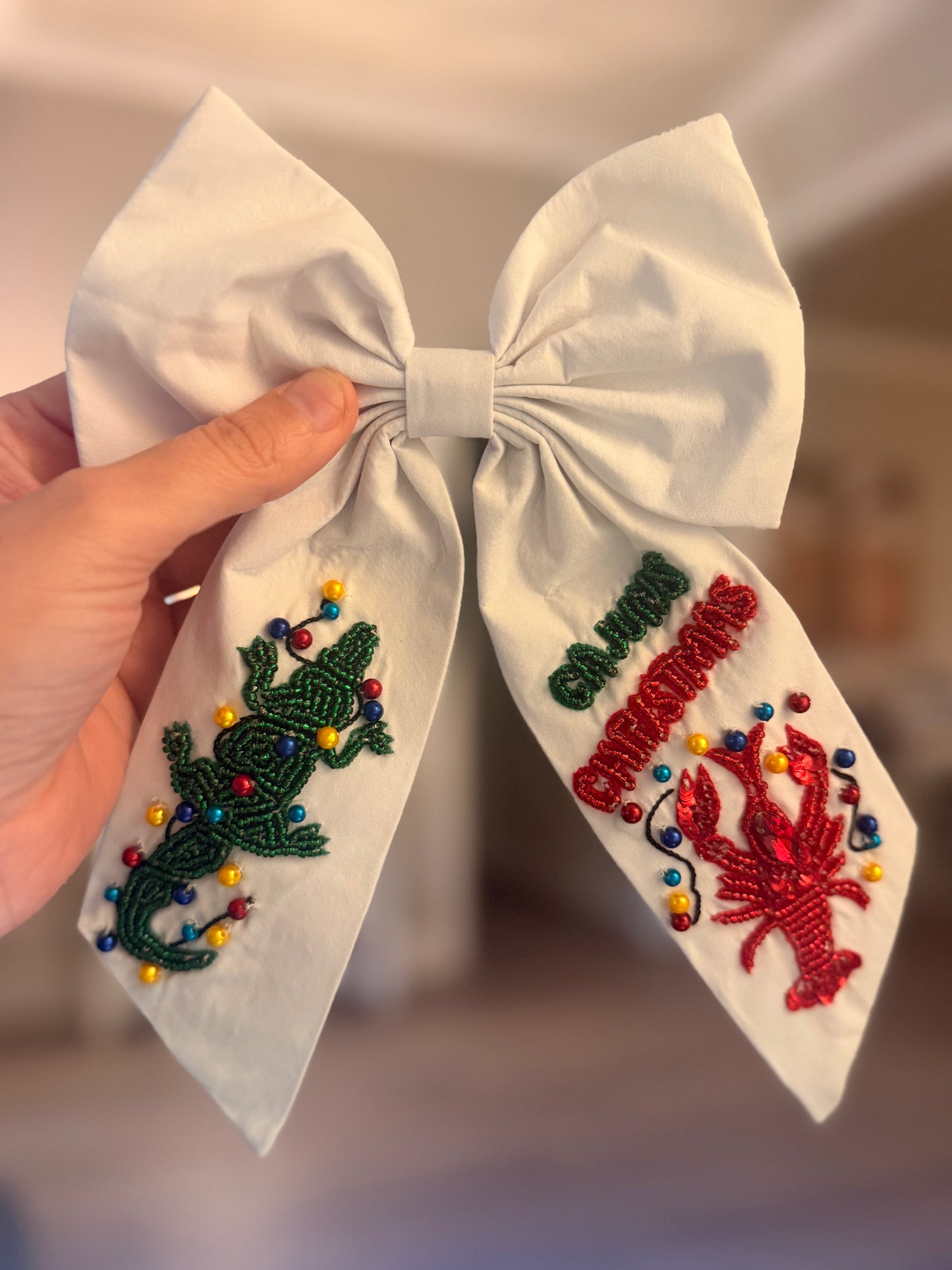 Cajun Christmas Bow
