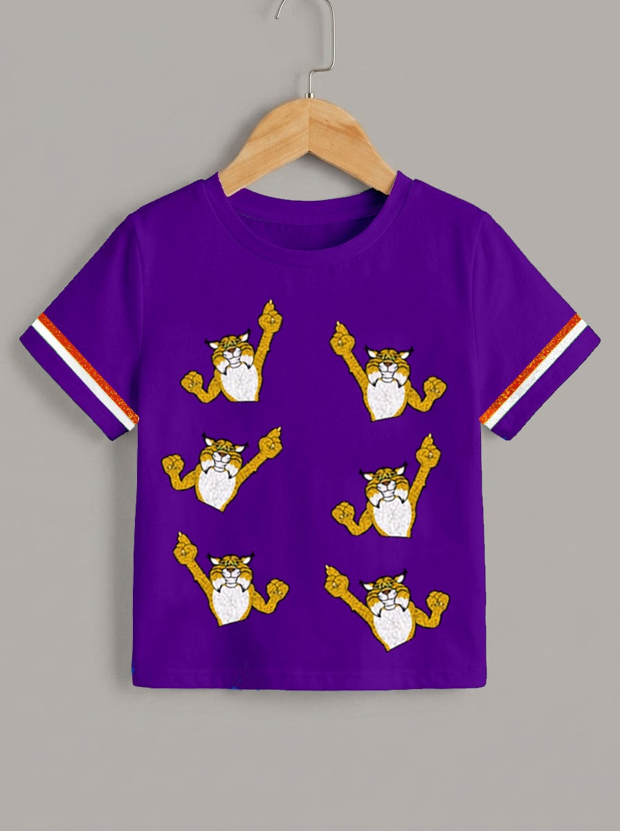 Bobcats Sequin Top