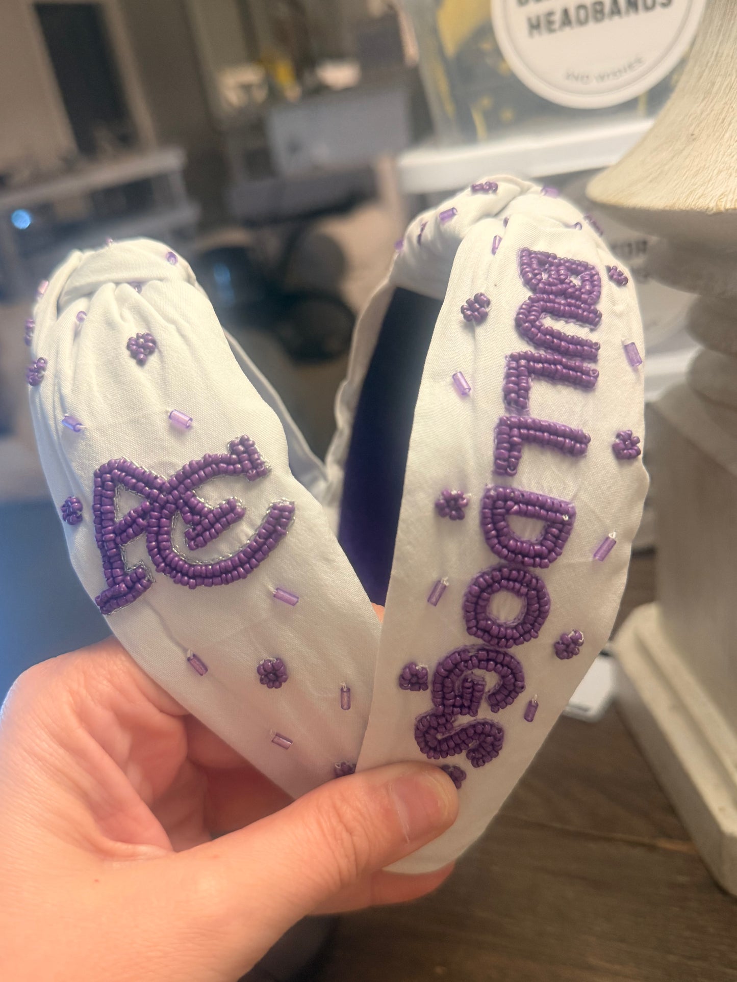 Ascension Catholic Headband - Purple
