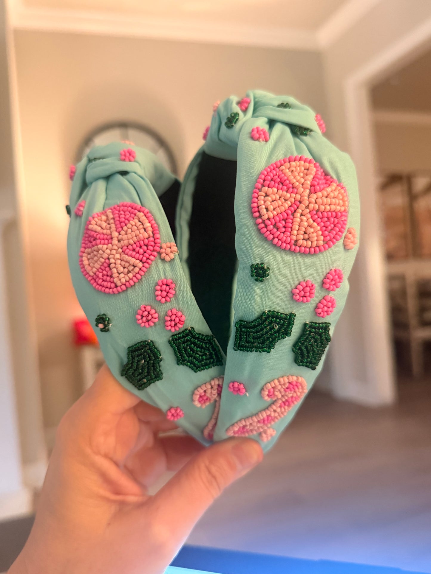 Mint Christmas Headband
