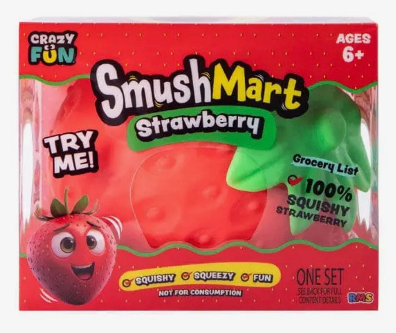 Smushmart Strawberry (Pre-Order Arrives by Sept 30)