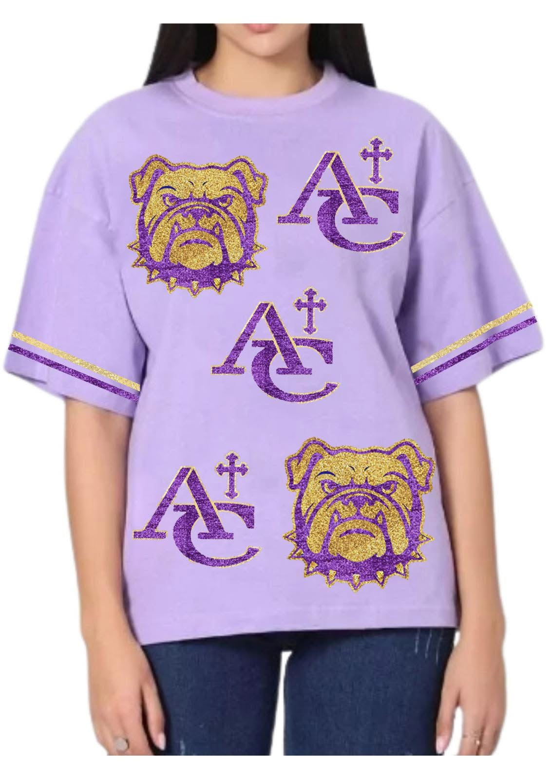Ascension Catholic Sequin Top