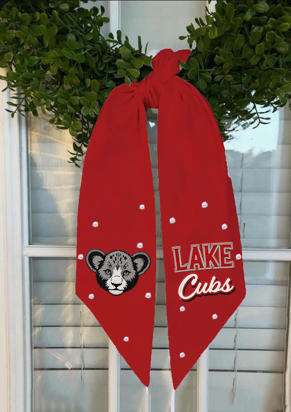 Lake Cubs Wreath Sash