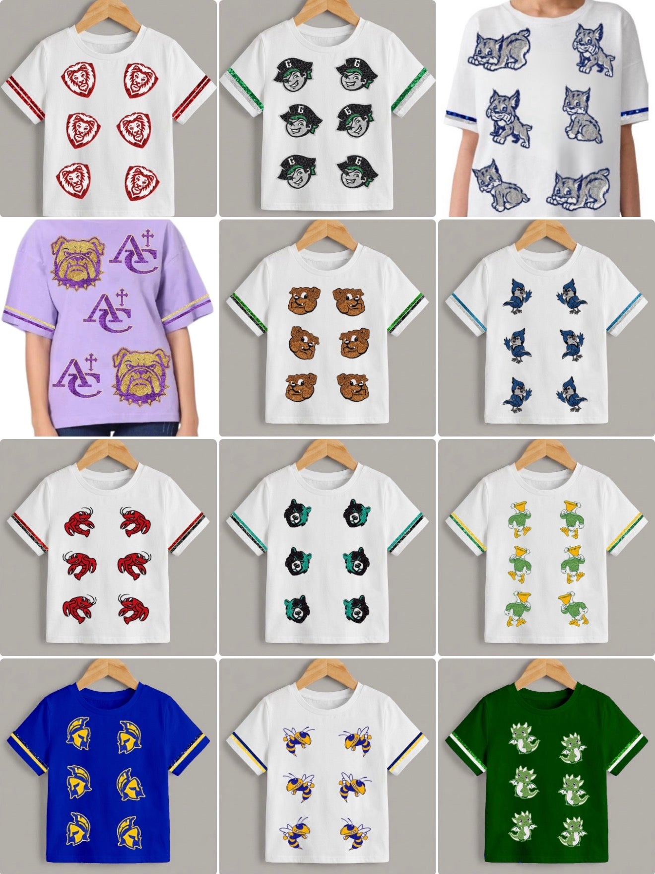 School Sequin Spirit Wear