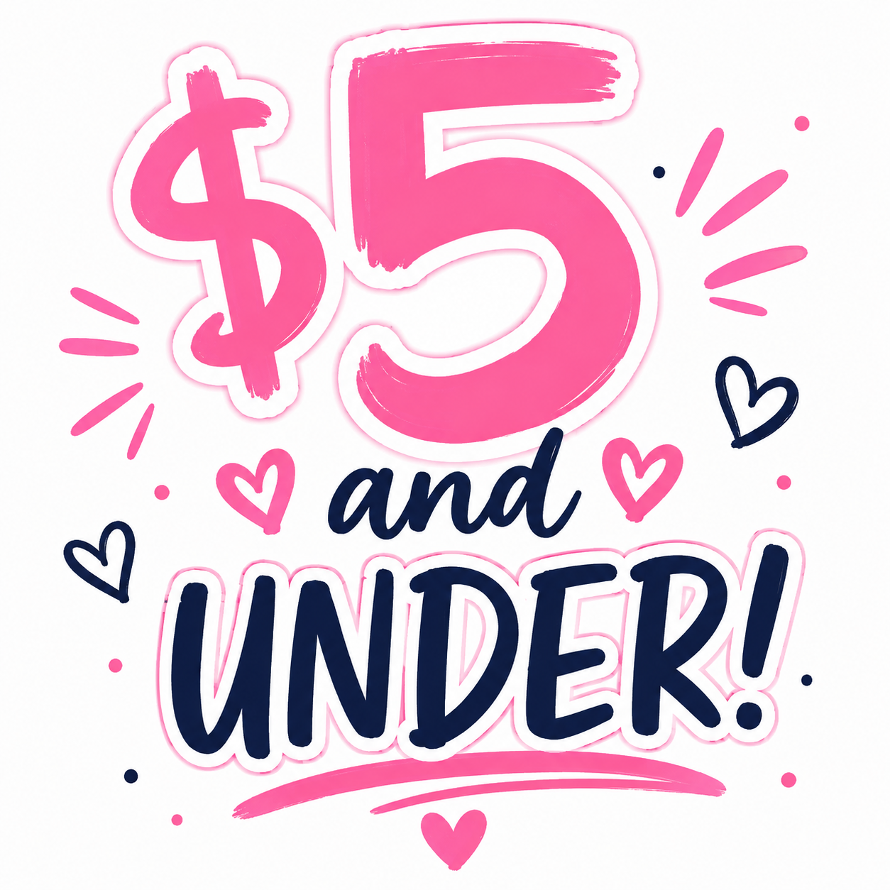 $5 and UNDER Accessories