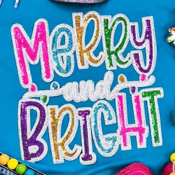 Merry and Bright Sequin Top - PICK YOUR COLOR