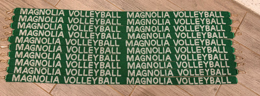 Magnolia Volleyball Club (MVC) Beaded Purse Strap