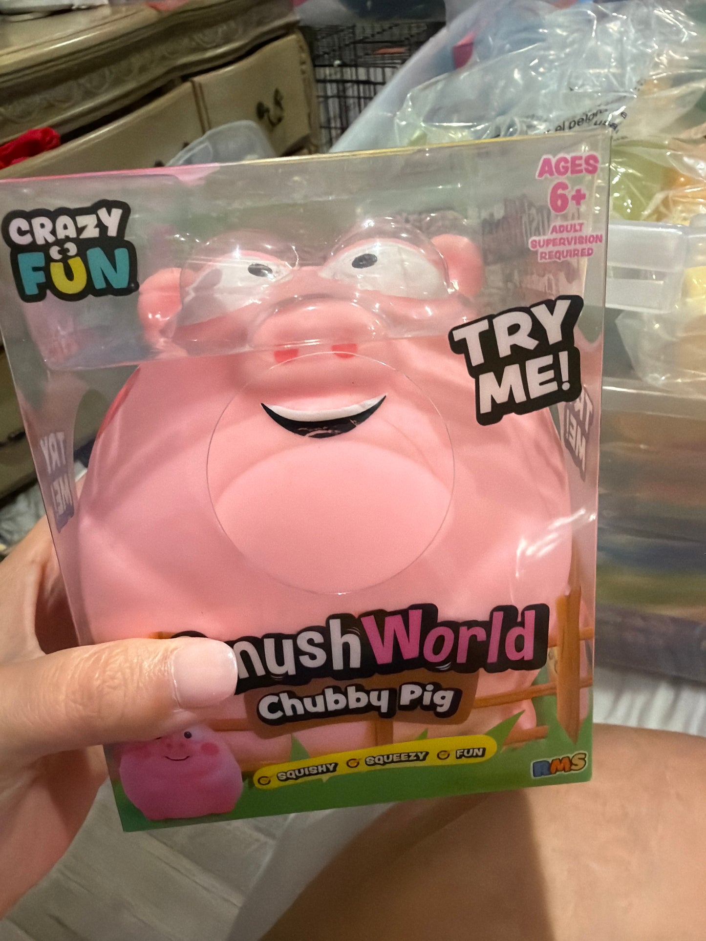 SmushWorld Chubby Pig