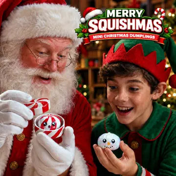 Fun Doh Petite (Mini) Squishy Christmas Dumplings Toy