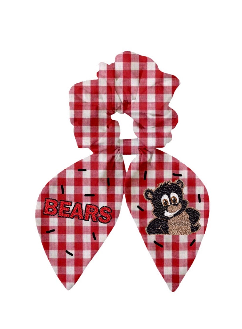 Bullion Primary Bears Scrunchie - New