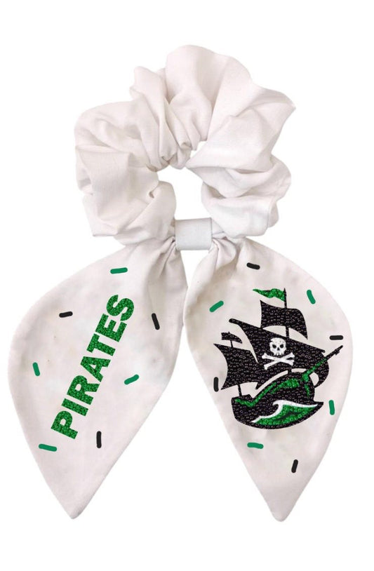 Galvez Pirates Scrunchie - White