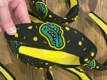 St. Amant Gators Headband- Black