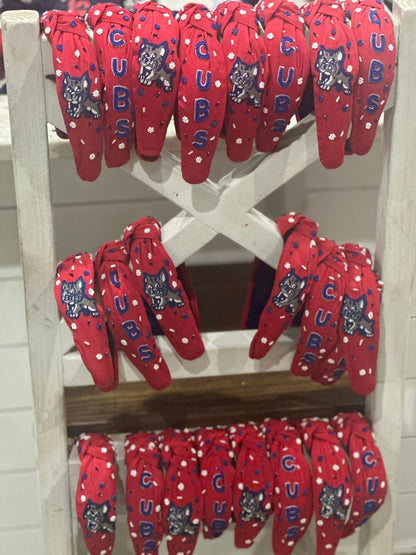St. Amant Primary Cubs Red Headband
