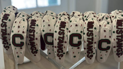 Central Middle Mustangs Headband