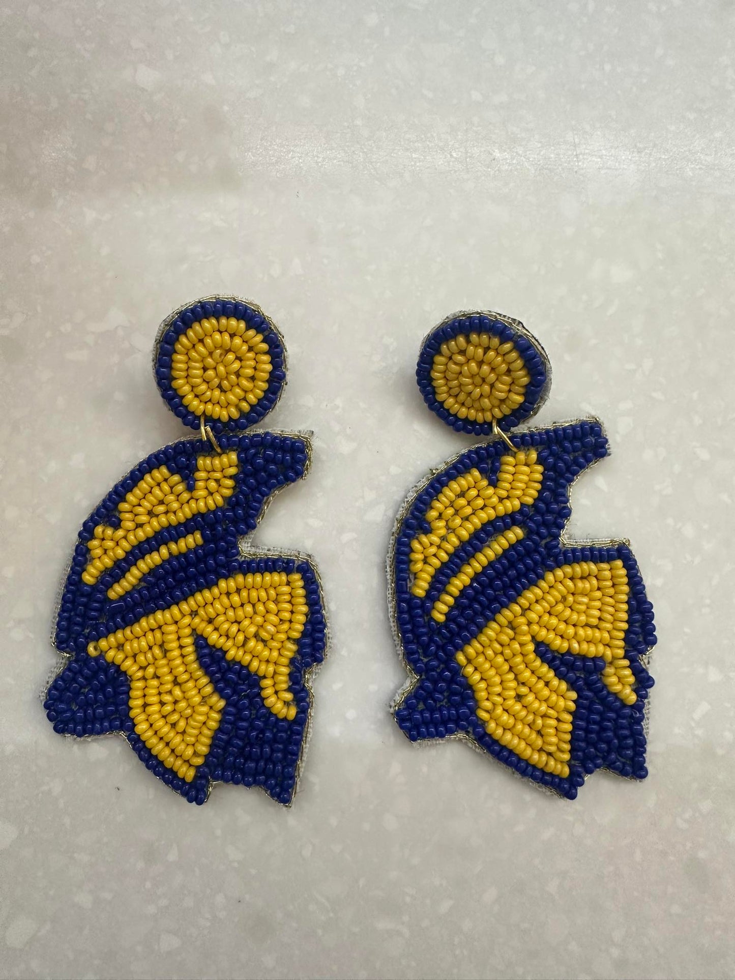 EA Spartans Beaded Earrings
