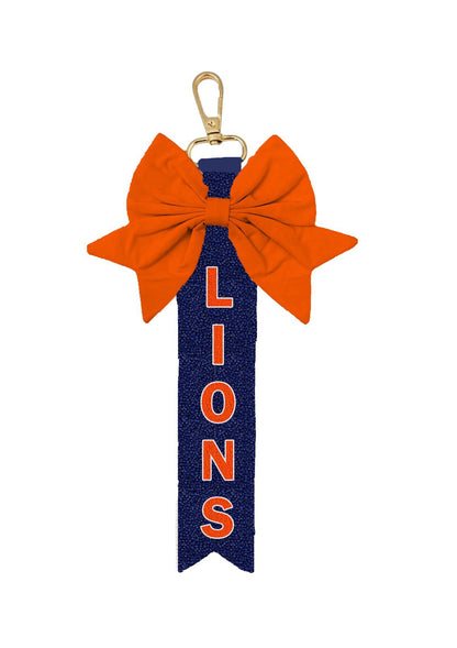 Ascension Christian Beaded Bow Keychain