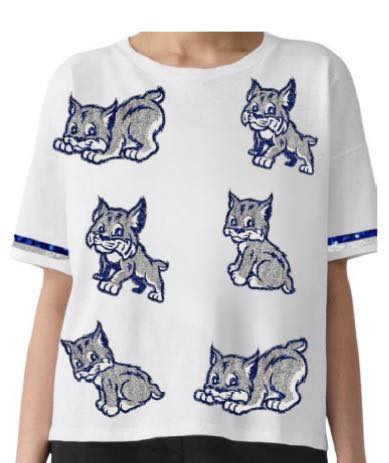 St. Amant Primary Cubs Mascot Sequin Top
