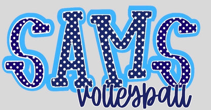 SAMS Volleyball Dry Fit