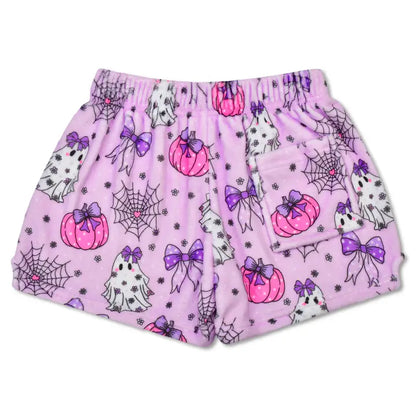 Spooky Season Plush Shorts (Youth Large)