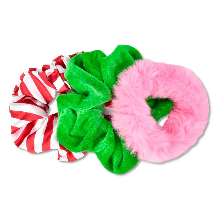 Merry Ornament Scrunchie Set