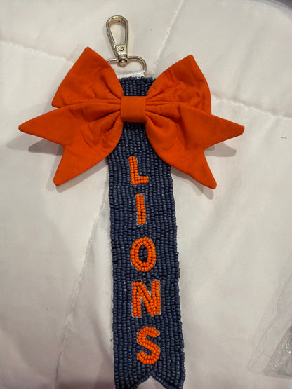 Ascension Christian Beaded Bow Keychain