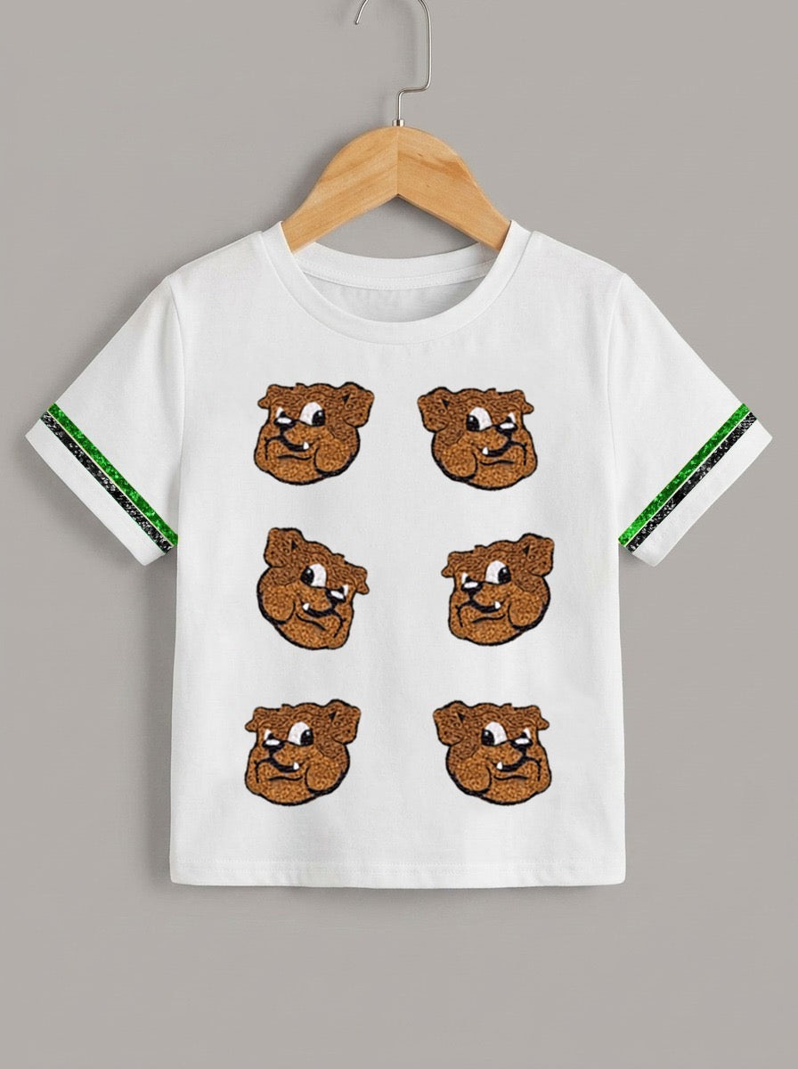 Bulldogs Sequin Top