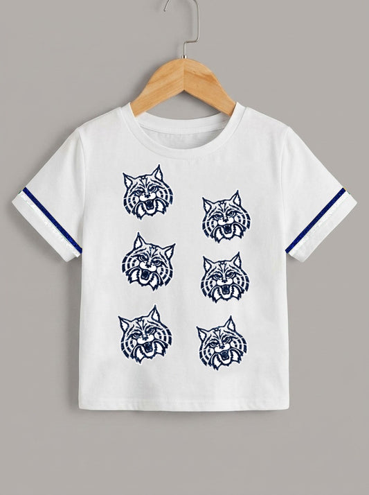Wildcats Sequin Top