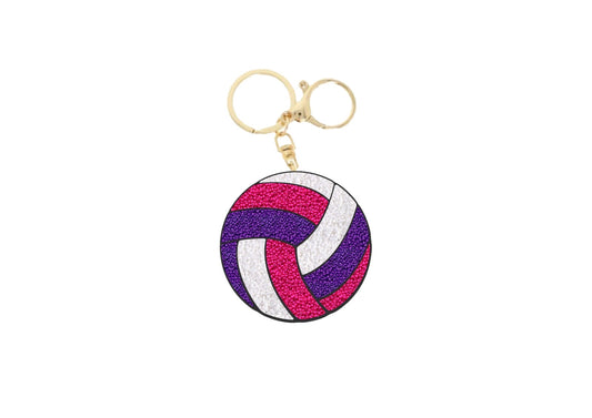 INTENSE 🏐 — Beaded Volleyball Keychain