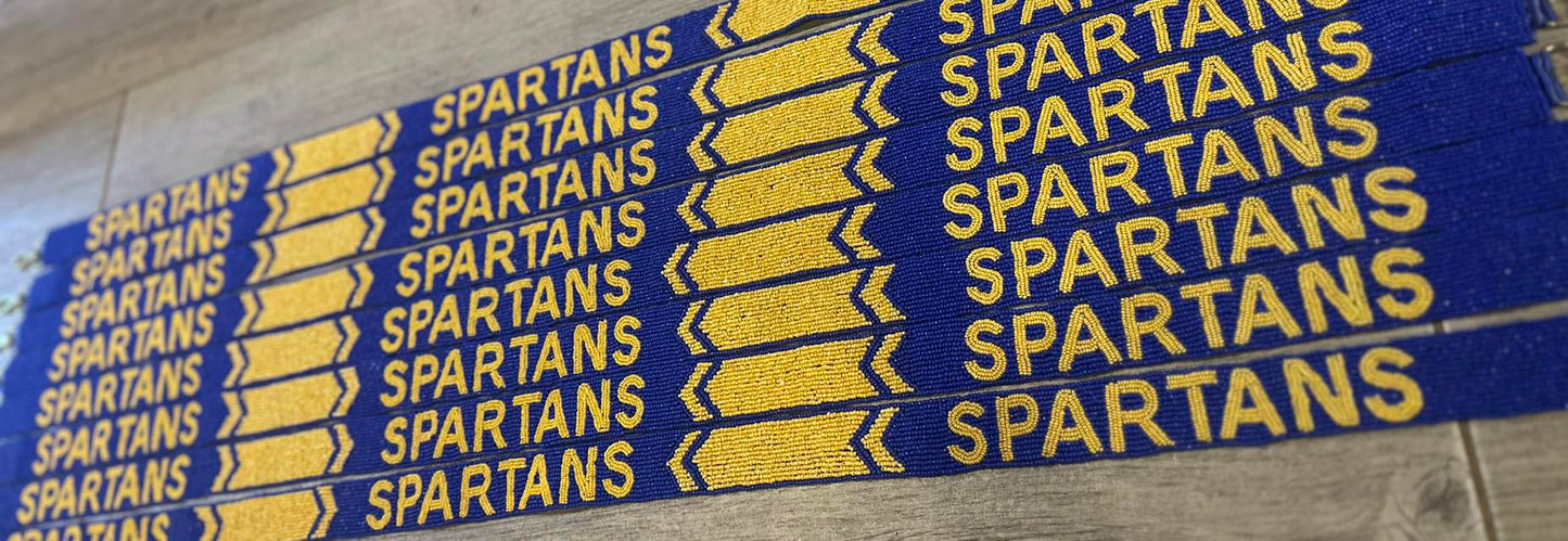 EA Spartans Beaded Purse Strap
