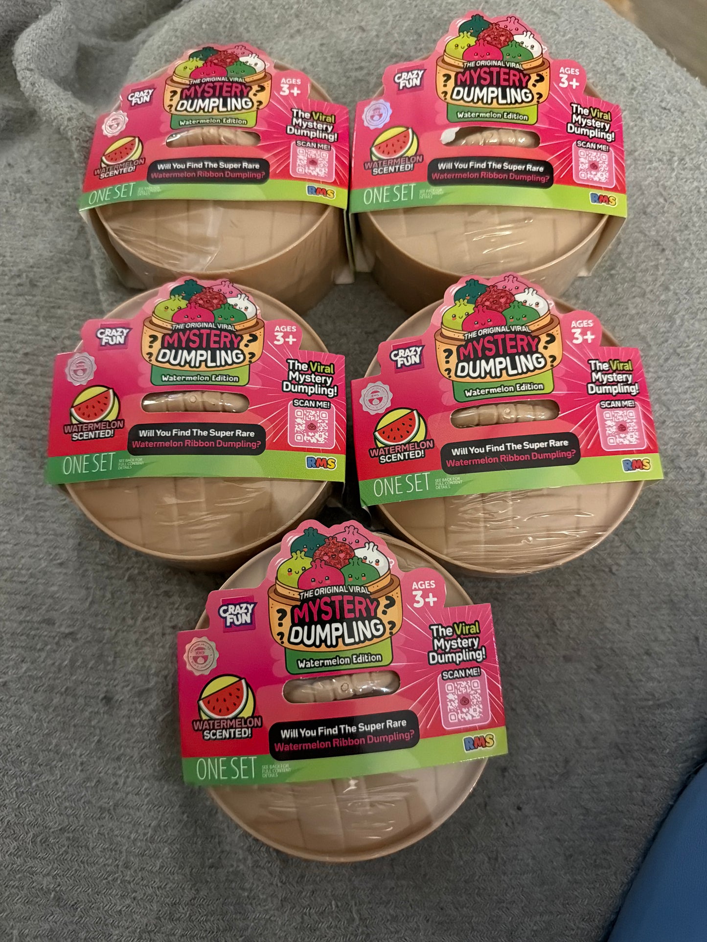 Sealed RMS Dumplings — Watermelon Edition