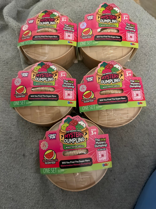 Sealed RMS Dumplings — Watermelon Edition