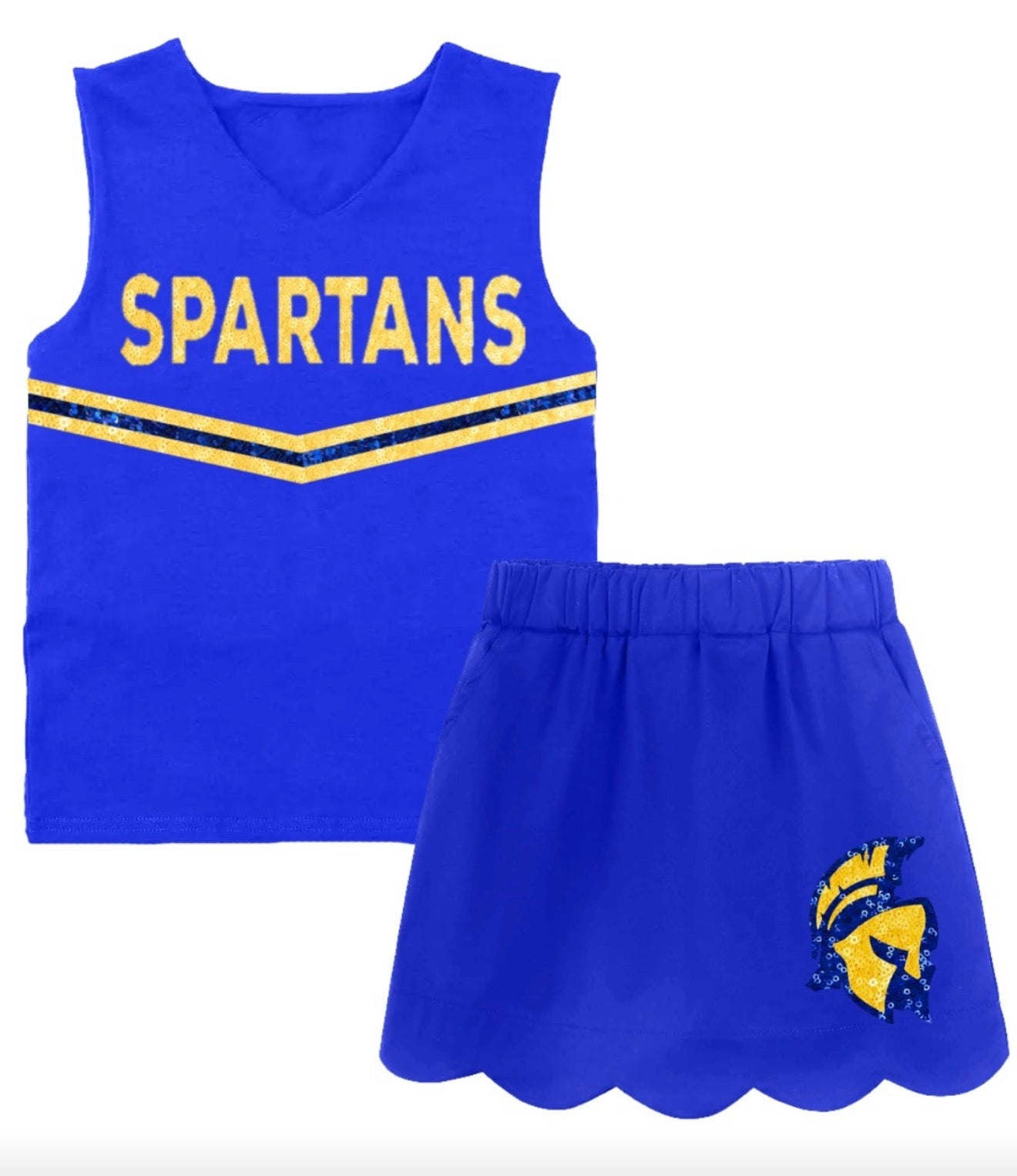 EA Spartans Cheer Outfit PRE-ORDER