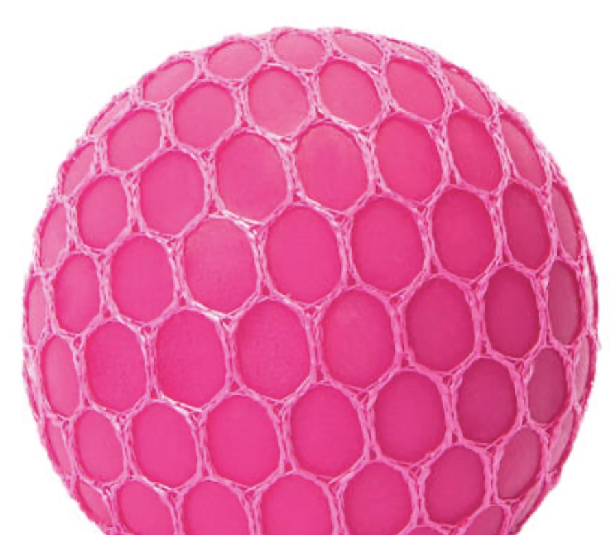Pink Squishy Ball