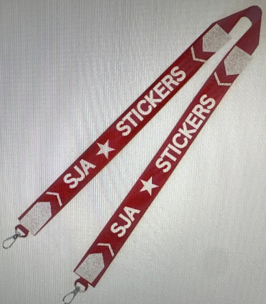 SJA Stickers Beaded Purse Strap