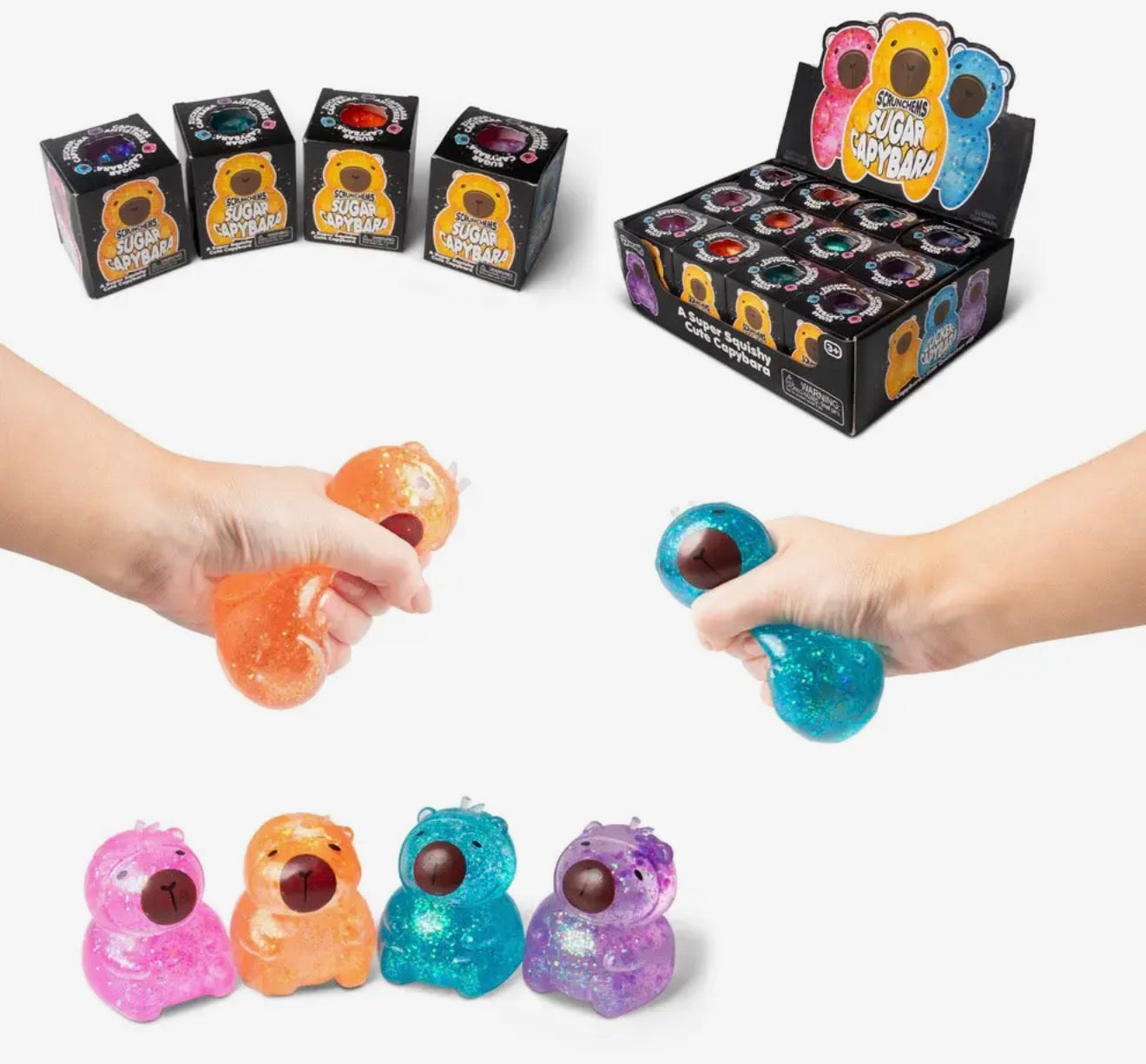 Scrunchems Capybara Squishy- arrives by August 23