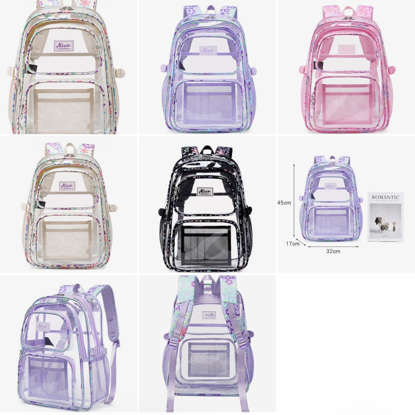 Clear Backpacks