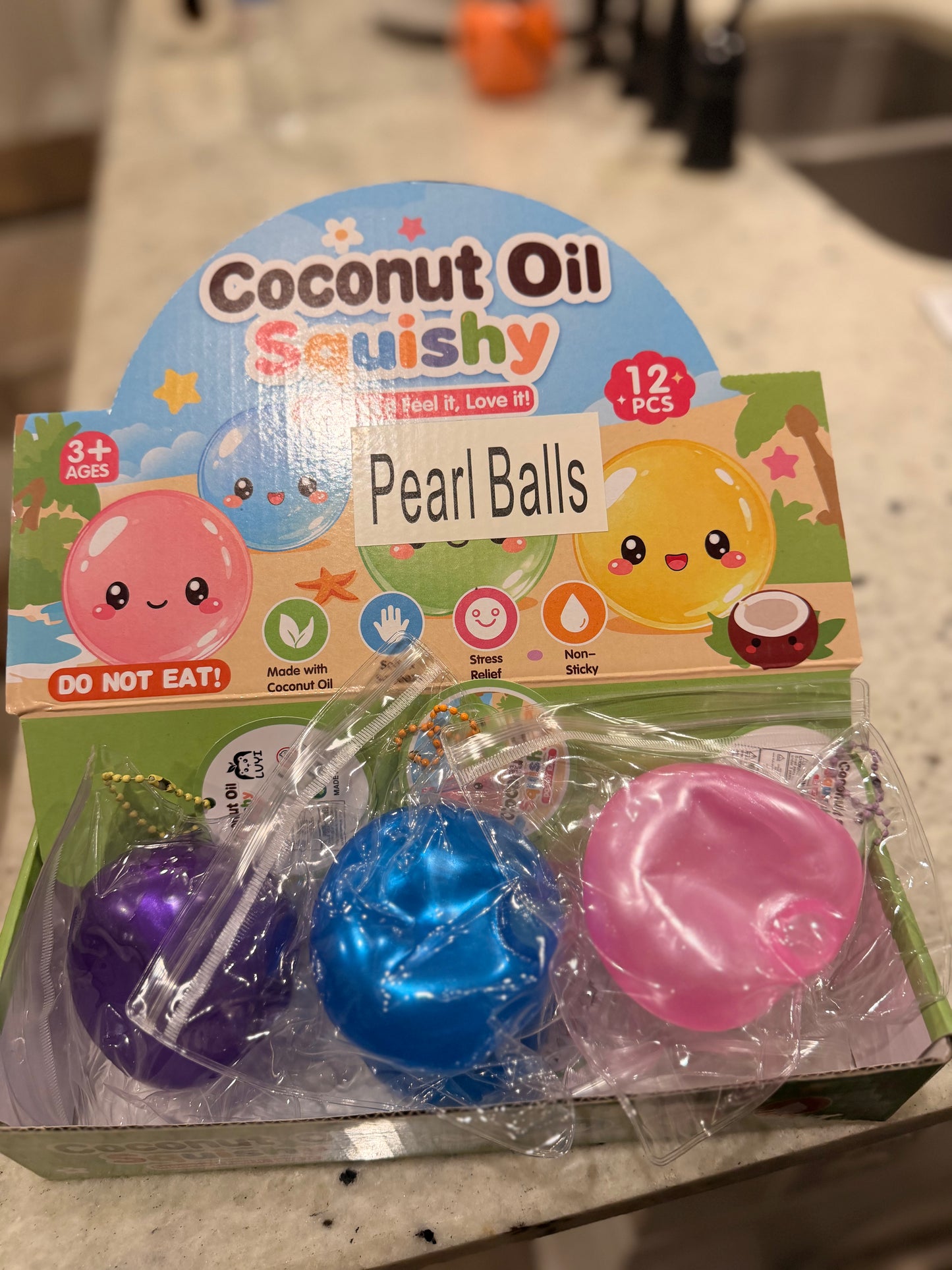 Pearl Coconut Oils Balls