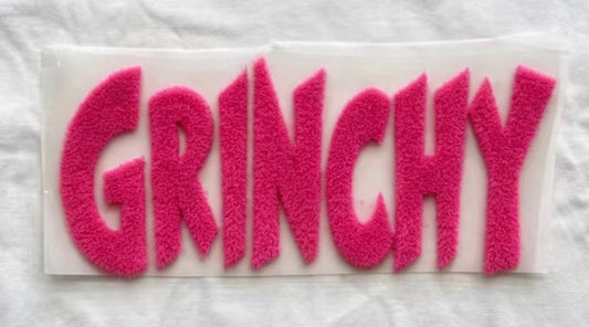 PINK Grinchy PATCH