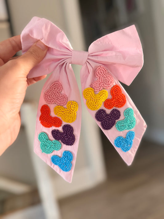 Pastel Mouse Bow
