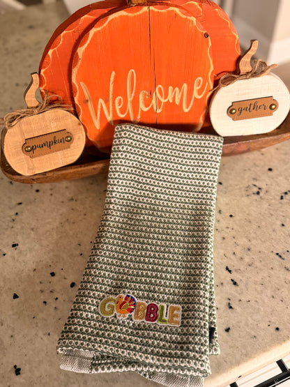 “Gobble” Dish Towel