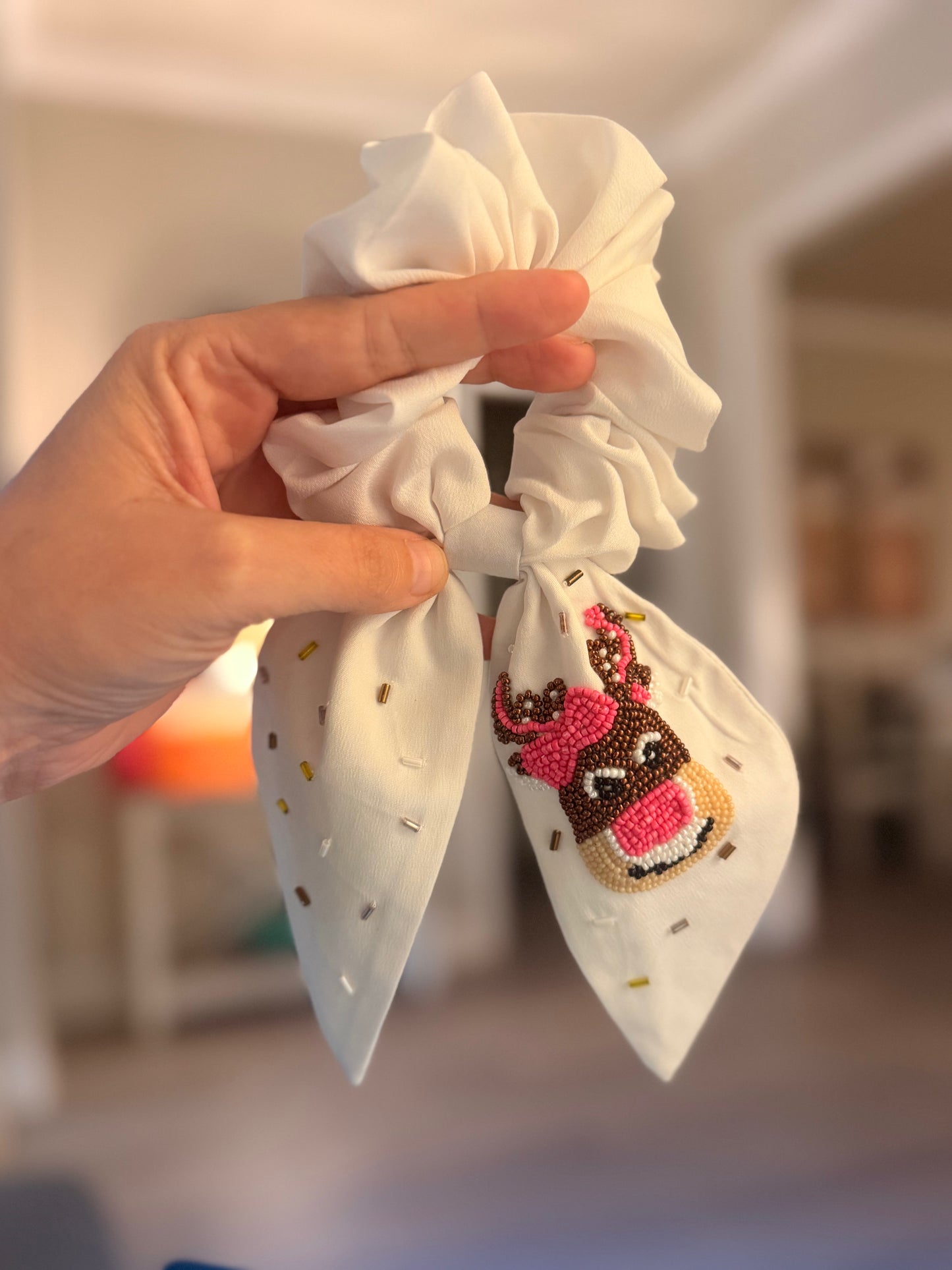 Reindeer Scrunchie