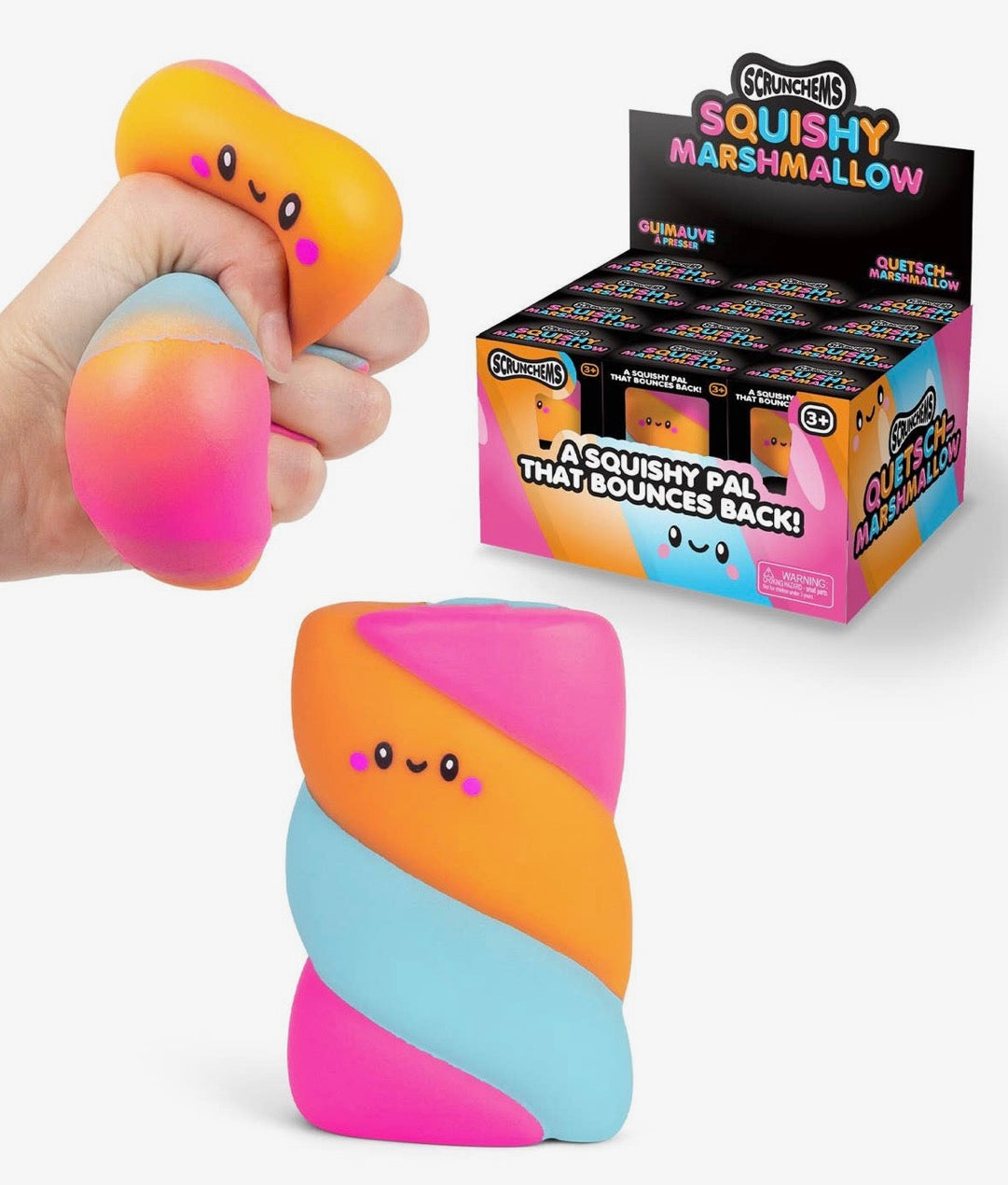 Scrunchems® Marshmallow Squishy Fidget Toy PRE-ORDER Arriving AUGUST 13th