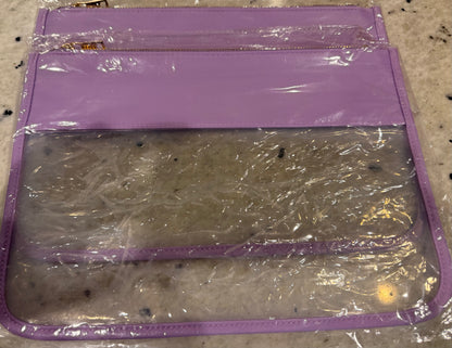 Clear “Zipper” Bags
