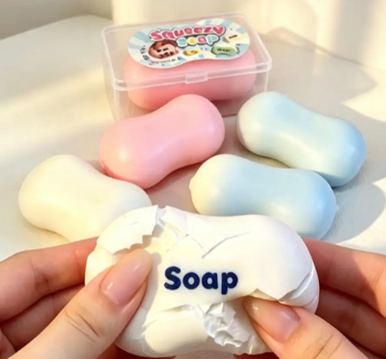 Macaron Soap Squishy - Wax Cracking