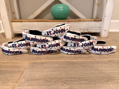 St. John Primary Headband - White